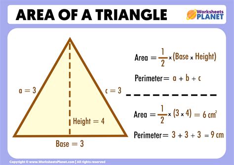 triangle area formulas aaa